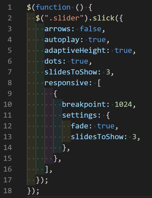 VSCode：Bracket Pair Colorizer 2（適用前）