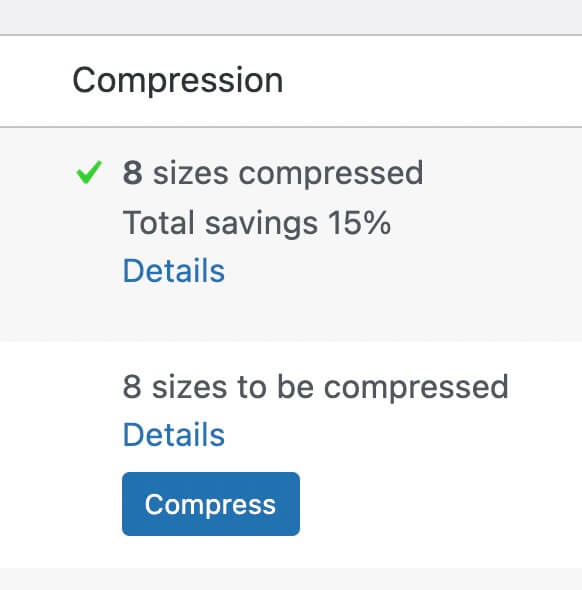 TinyPNG JPEG, PNG & WebP image compression：個別で圧縮後