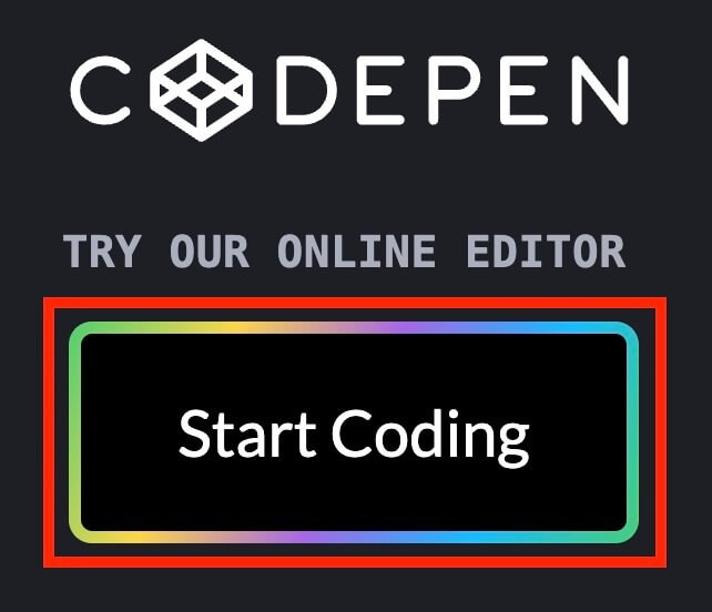 CodePen：アカウント未作成で使用