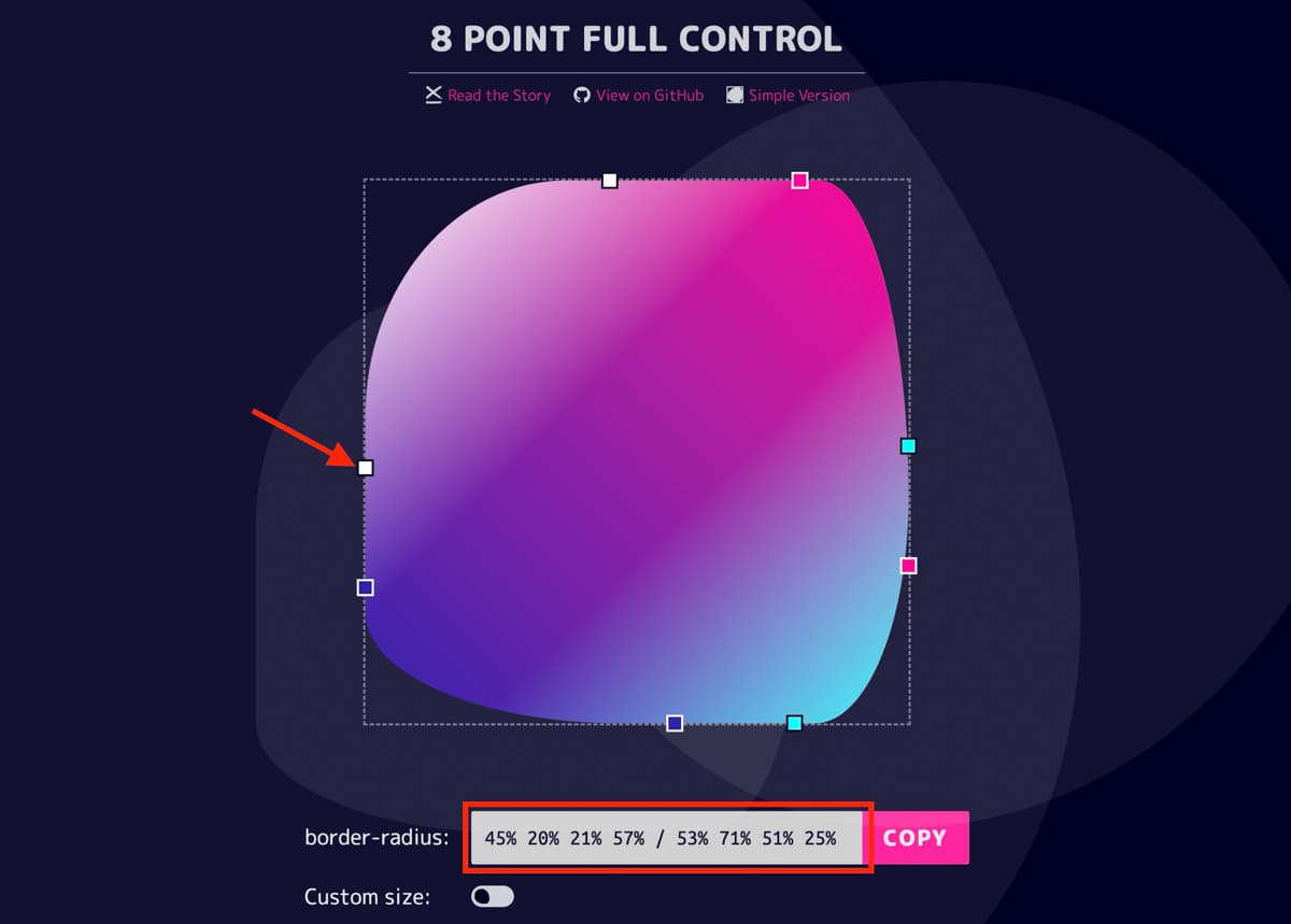 Fancy Border Radius Generator